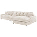 Blaine Upholstered Reversible Chaise Sectional Sofa - U&U Home Budget Furniture (Carteret, NJ)