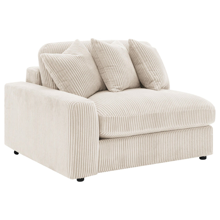 Blaine Upholstered Reversible Chaise Sectional Sofa - U&U Home Budget Furniture (Carteret, NJ)
