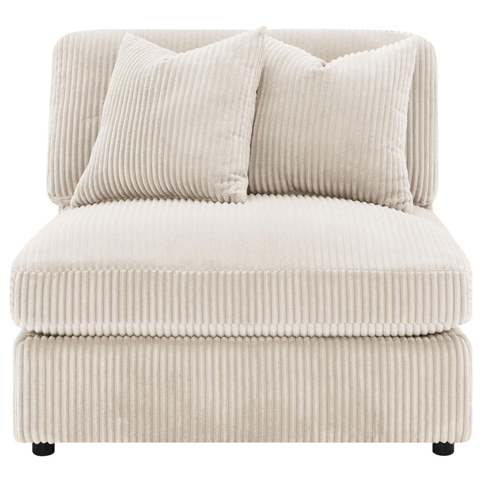 Blaine Upholstered Reversible Chaise Sectional Sofa - U&U Home Budget Furniture (Carteret, NJ)