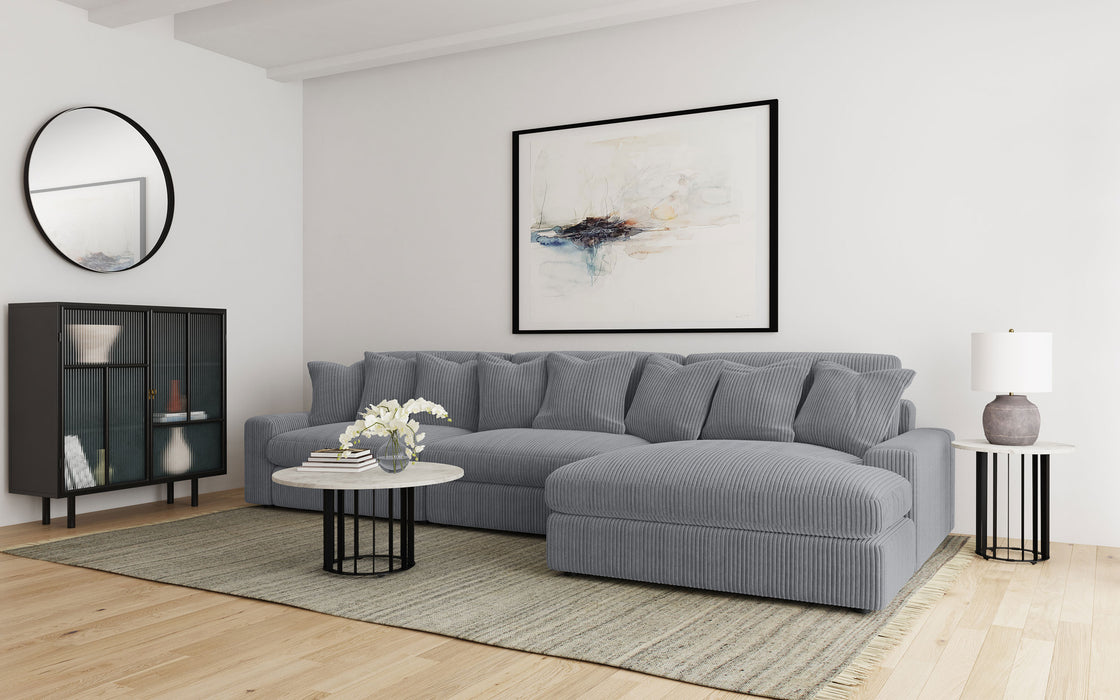 Blaine Stationary Sectionals - U&U Home Budget Furniture (Carteret, NJ)