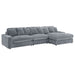 Blaine Stationary Sectionals - U&U Home Budget Furniture (Carteret, NJ)