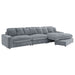 Blaine Stationary Sectionals - U&U Home Budget Furniture (Carteret, NJ)