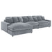 Blaine Stationary Sectionals - U&U Home Budget Furniture (Carteret, NJ)