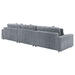 Blaine Stationary Sectionals - U&U Home Budget Furniture (Carteret, NJ)