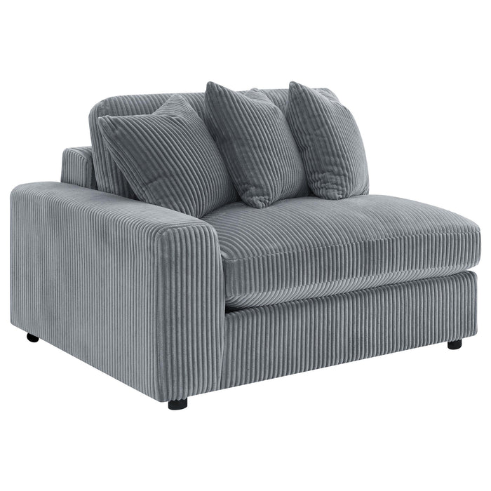 Blaine Upholstered Reversible Chaise Sectional Sofa - U&U Home Budget Furniture (Carteret, NJ)