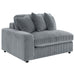 Blaine Upholstered Reversible Chaise Sectional Sofa - U&U Home Budget Furniture (Carteret, NJ)