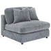 Blaine Upholstered Reversible Chaise Sectional Sofa - U&U Home Budget Furniture (Carteret, NJ)