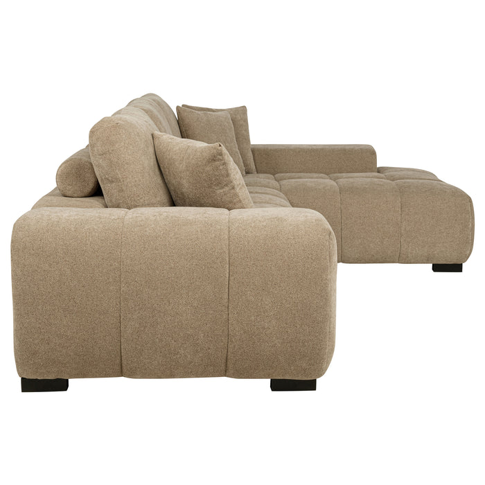Octavia Stationary Sectionals - U&U Home Budget Furniture (Carteret, NJ)