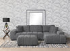 Octavia Stationary Sectionals - U&U Home Budget Furniture (Carteret, NJ)