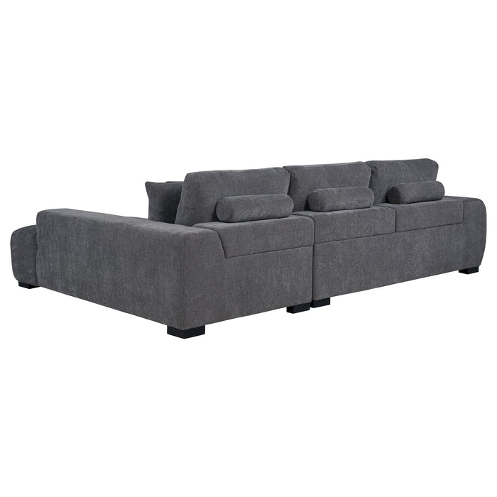 Octavia Stationary Sectionals - U&U Home Budget Furniture (Carteret, NJ)