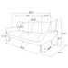Acton Stationary Sets - U&U Home Budget Furniture (Carteret, NJ)