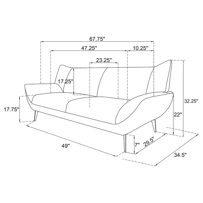 Acton Stationary Sets - U&U Home Budget Furniture (Carteret, NJ)