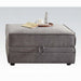 Bois Ottoman With Storage - U&U Home Budget Furniture (Carteret, NJ)