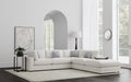 Serene 5-piece Upholstered Modular Sectional Sofa Beige - U&U Home Budget Furniture (Carteret, NJ)
