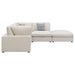 Serene 5-piece Upholstered Modular Sectional Sofa Beige - U&U Home Budget Furniture (Carteret, NJ)