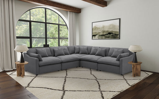 Hobson Recliner Sectionals - U&U Home Budget Furniture (Carteret, NJ)