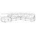 Cambria Sectionals - U&U Home Budget Furniture (Carteret, NJ)
