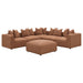 Jennifer Upholstered Corner Chair - U&U Home Budget Furniture (Carteret, NJ)