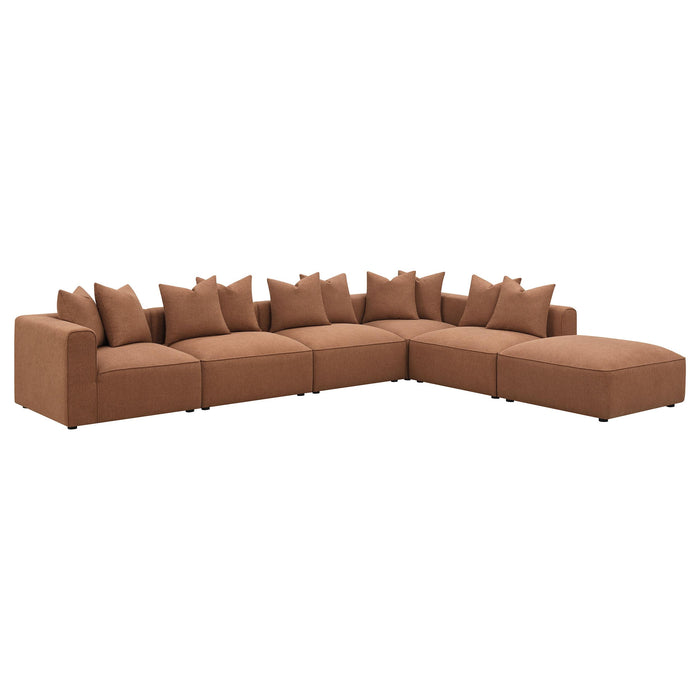 Jennifer Upholstered Corner Chair - U&U Home Budget Furniture (Carteret, NJ)