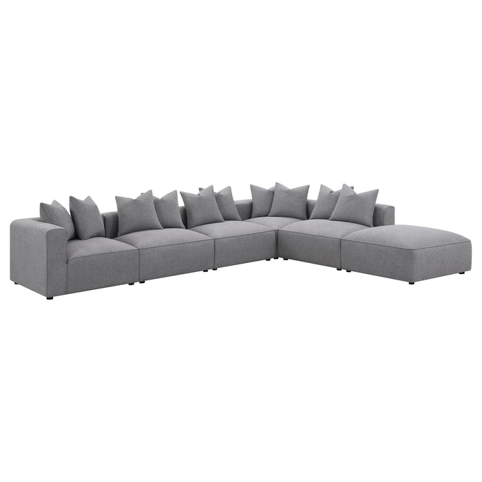 Jennifer Upholstered Corner Chair - U&U Home Budget Furniture (Carteret, NJ)