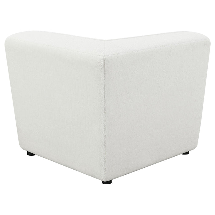 Sunny Upholstered Corner Chair - U&U Home Budget Furniture (Carteret, NJ)