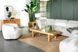 Sunny Upholstered Corner Chair - U&U Home Budget Furniture (Carteret, NJ)