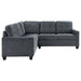 Georgina 5 Pc Stationary Sectionals Grey - U&U Home Budget Furniture (Carteret, NJ)