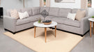 Georgina 4-piece Upholstered Modular Sectional Sofa Beige - U&U Home Budget Furniture (Carteret, NJ)