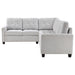 Georgina 4-piece Upholstered Modular Sectional Sofa Beige - U&U Home Budget Furniture (Carteret, NJ)