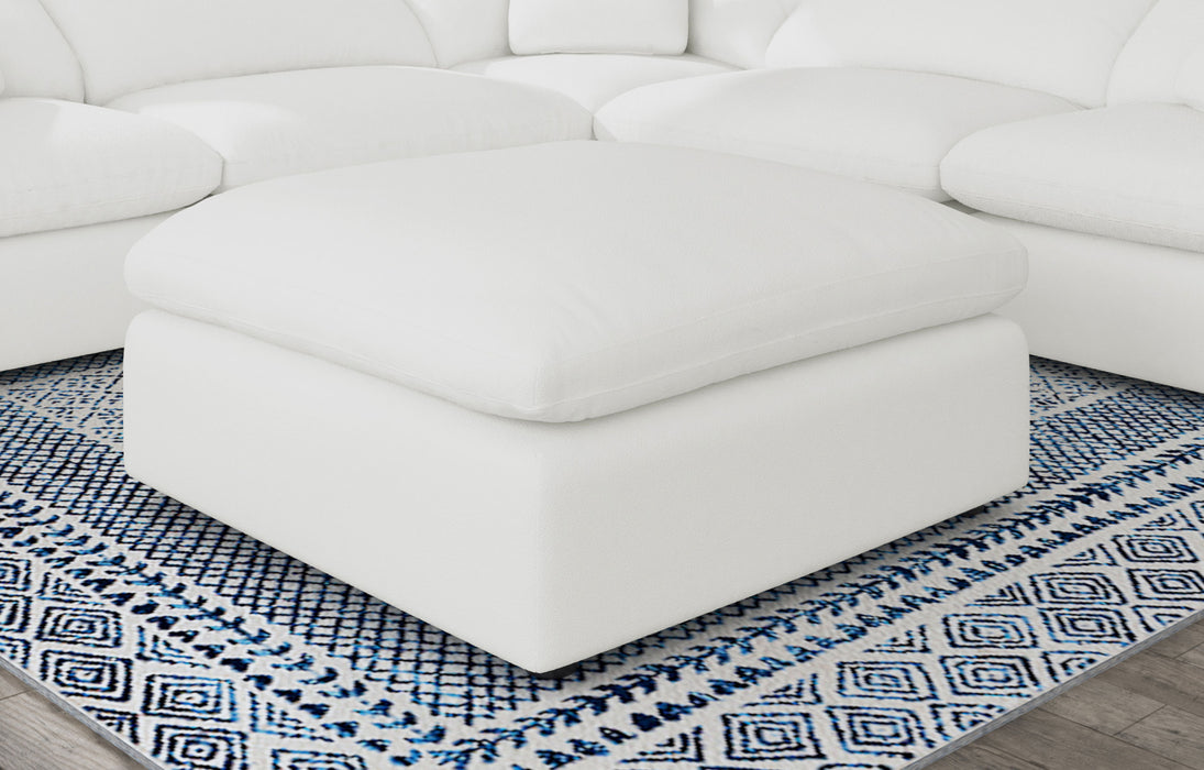 Raleigh Ottoman - U&U Home Budget Furniture (Carteret, NJ)