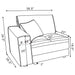 Atlantic Side Chair Sectionals - U&U Home Budget Furniture (Carteret, NJ)