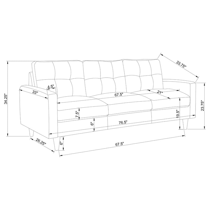 Watsonville Stationary 3 Pc Sets - U&U Home Budget Furniture (Carteret, NJ)