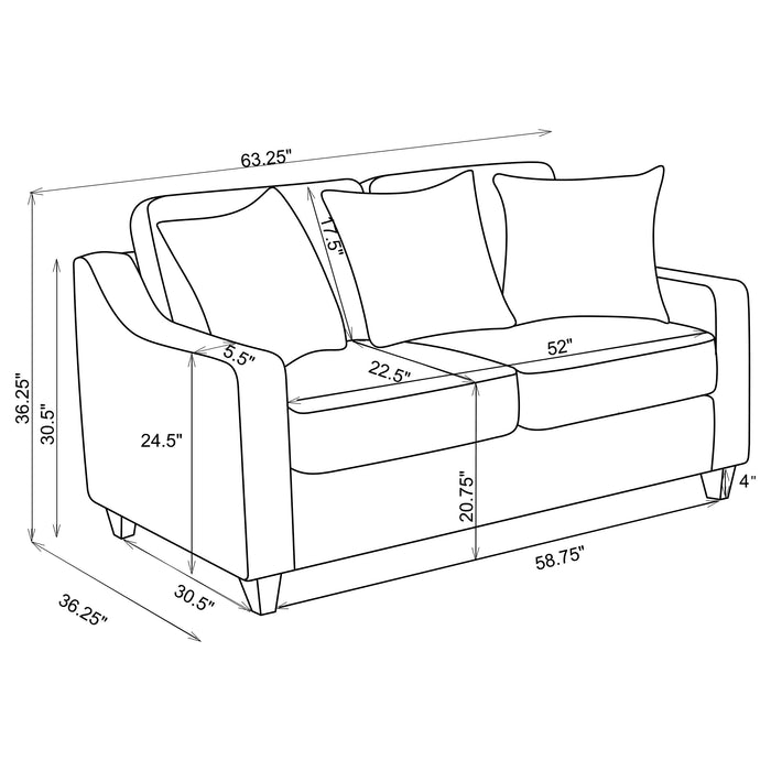 Christine Stationary Sets - U&U Home Budget Furniture (Carteret, NJ)