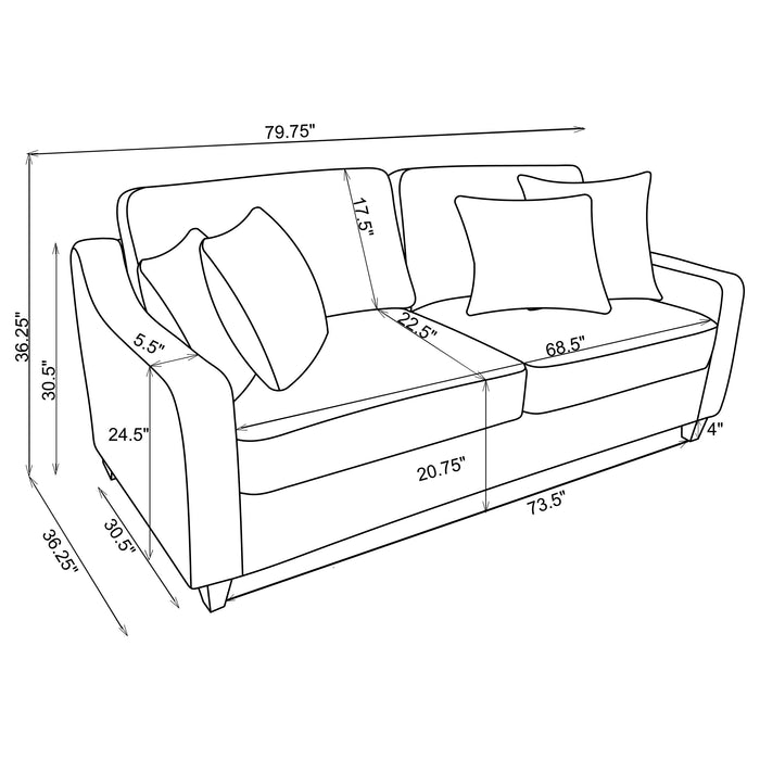 Christine Stationary Sets - U&U Home Budget Furniture (Carteret, NJ)