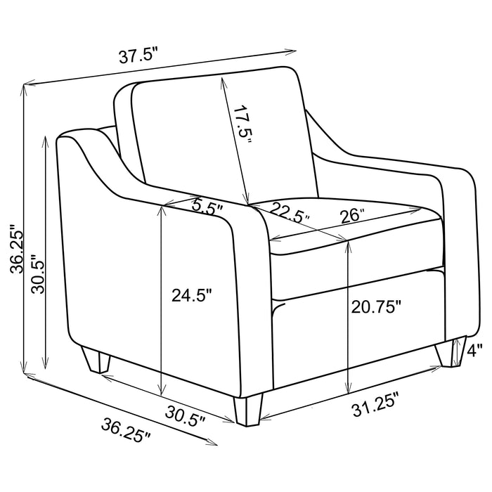 Christine Stationary Sets - U&U Home Budget Furniture (Carteret, NJ)