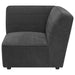 Sunny Upholstered Corner Chair - U&U Home Budget Furniture (Carteret, NJ)