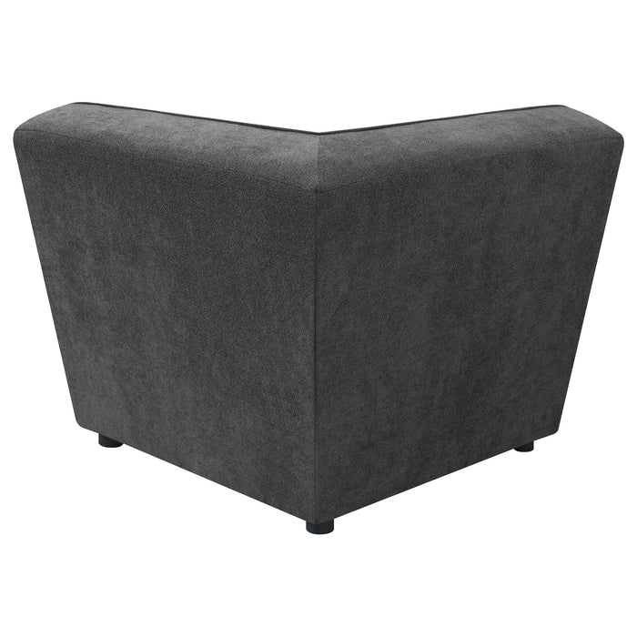 Sunny Upholstered Corner Chair - U&U Home Budget Furniture (Carteret, NJ)