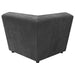 Sunny Upholstered Corner Chair - U&U Home Budget Furniture (Carteret, NJ)