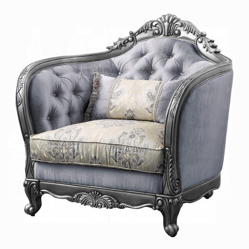 Ariadne Chair With Pillow - U&U Home Budget Furniture (Carteret, NJ)
