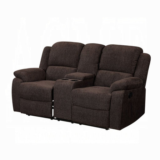 Madden Motion Loveseat With Console - U&U Home Budget Furniture (Carteret, NJ)