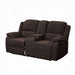 Madden Motion Loveseat With Console - U&U Home Budget Furniture (Carteret, NJ)