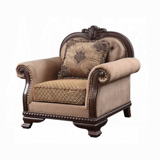 Chateau De Ville Chair With Pillow - U&U Home Budget Furniture (Carteret, NJ)