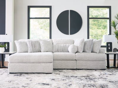 Cuddle Plush Sectional with Chaise - U&U Home Budget Furniture (Carteret, NJ)