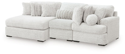 Cuddle Plush Sectional with Chaise - U&U Home Budget Furniture (Carteret, NJ)