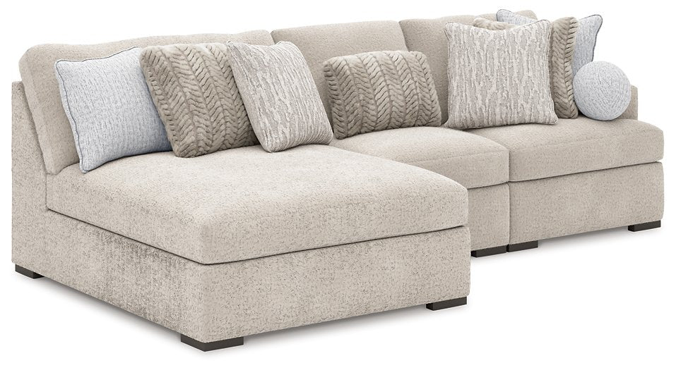 Cuddle Plush Sectional with Chaise - U&U Home Budget Furniture (Carteret, NJ)