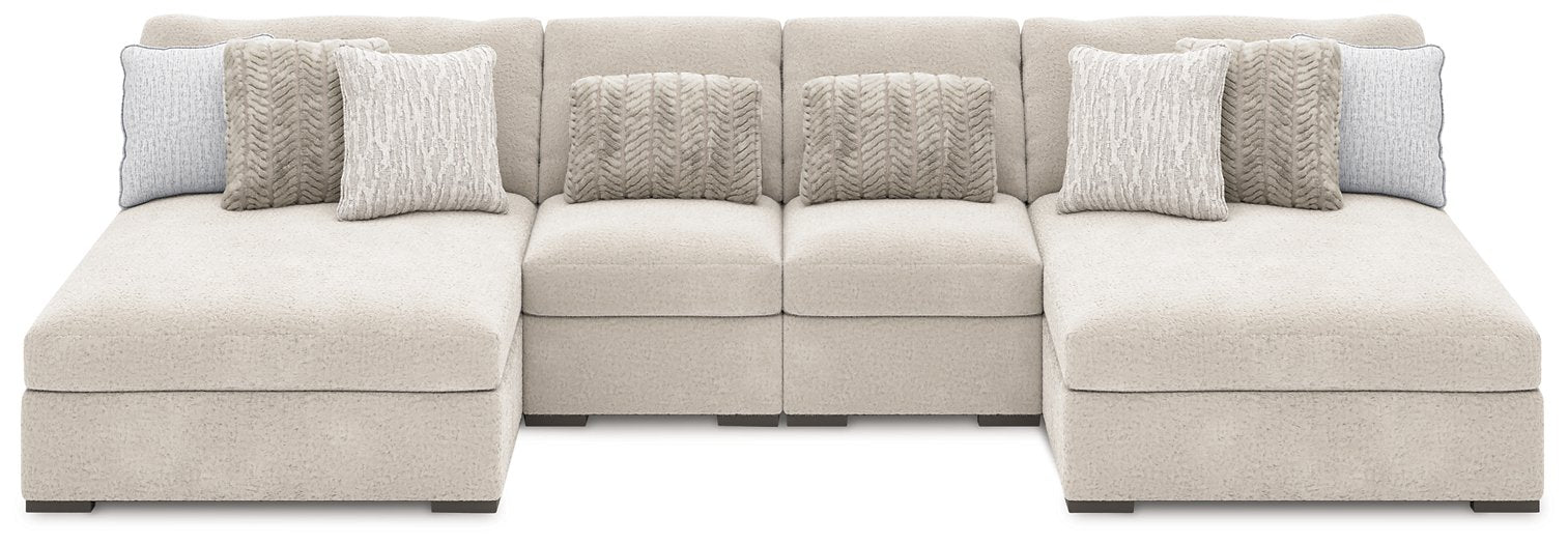 Cuddle Plush Sectional with Chaise - U&U Home Budget Furniture (Carteret, NJ)