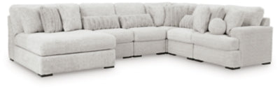 Cuddle Plush Sectional with Chaise - U&U Home Budget Furniture (Carteret, NJ)
