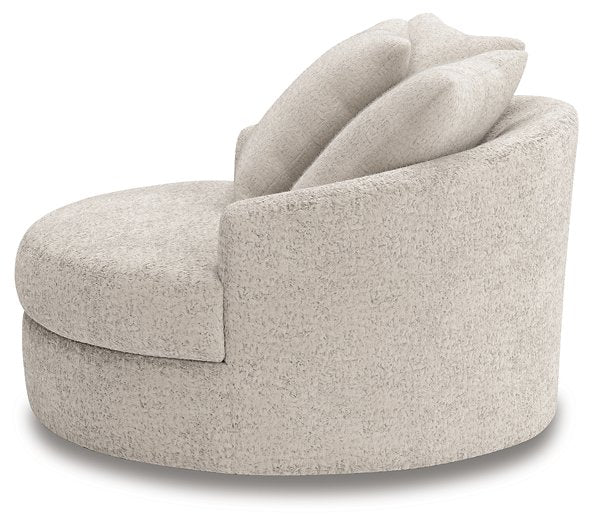 Cuddle Plush Oversized Swivel Accent Chair - U&U Home Budget Furniture (Carteret, NJ)