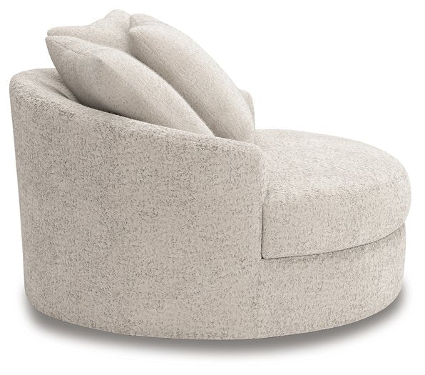 Cuddle Plush Oversized Swivel Accent Chair - U&U Home Budget Furniture (Carteret, NJ)