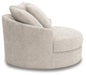 Cuddle Plush Oversized Swivel Accent Chair - U&U Home Budget Furniture (Carteret, NJ)